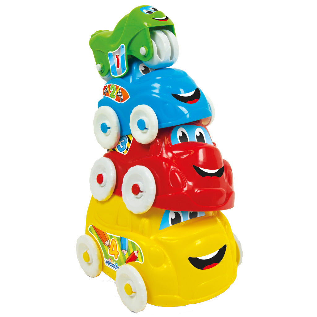 Clementoni Stacking Tower Vehicles, 4dlg.