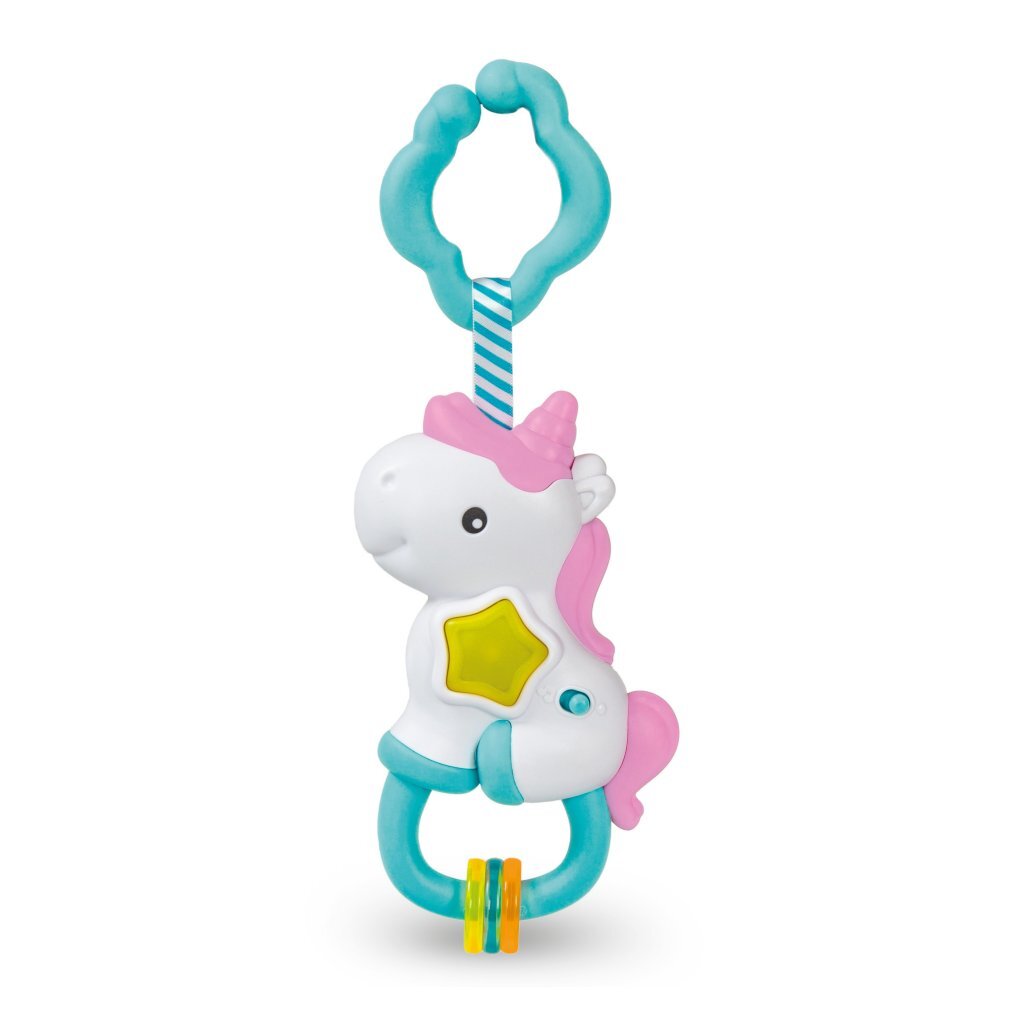 Clementoni Interactive Rassle Unicorn + Licht und Klang