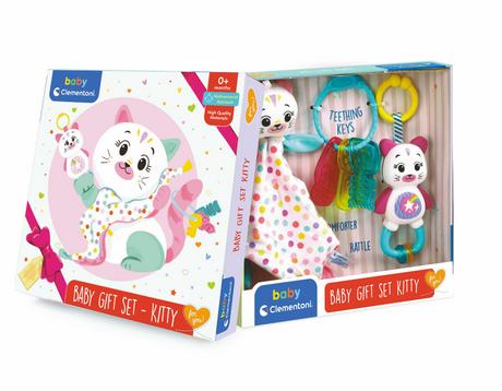 Clementoni Baby Geschenkset Kitty