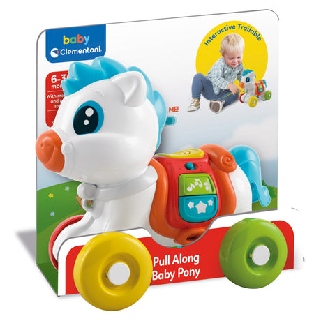 Clementoni Baby Ziehfigur Pferd + Sound