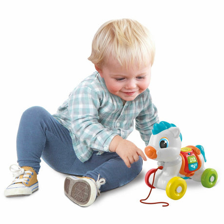 Clementoni Baby Ziehfigur Pferd + Sound
