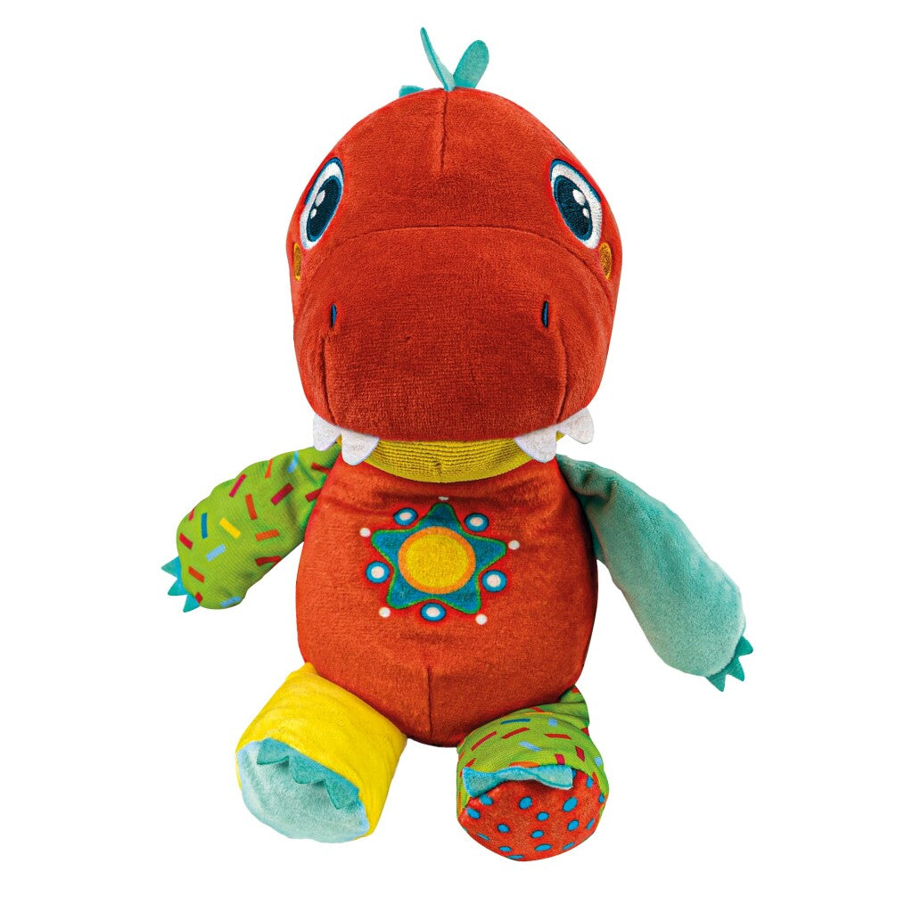 Clementoni Baby, mein kleines Dino-Kuscheltier + Sound