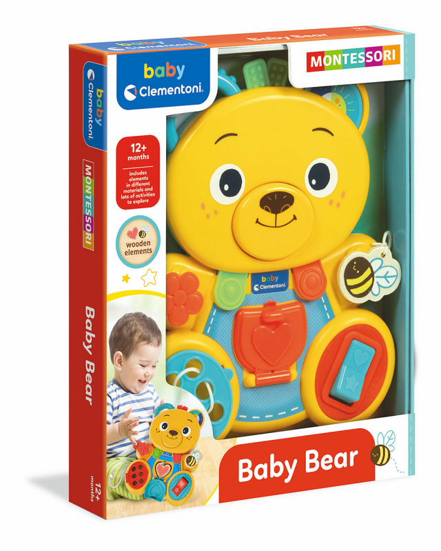 Clementoni Montessori Baby – fleißiger Bär