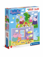 Clementoni - Puzzle - 2x20 Teile - Peppa Pig - Puzzle für Kinder - ab 3 Jahren