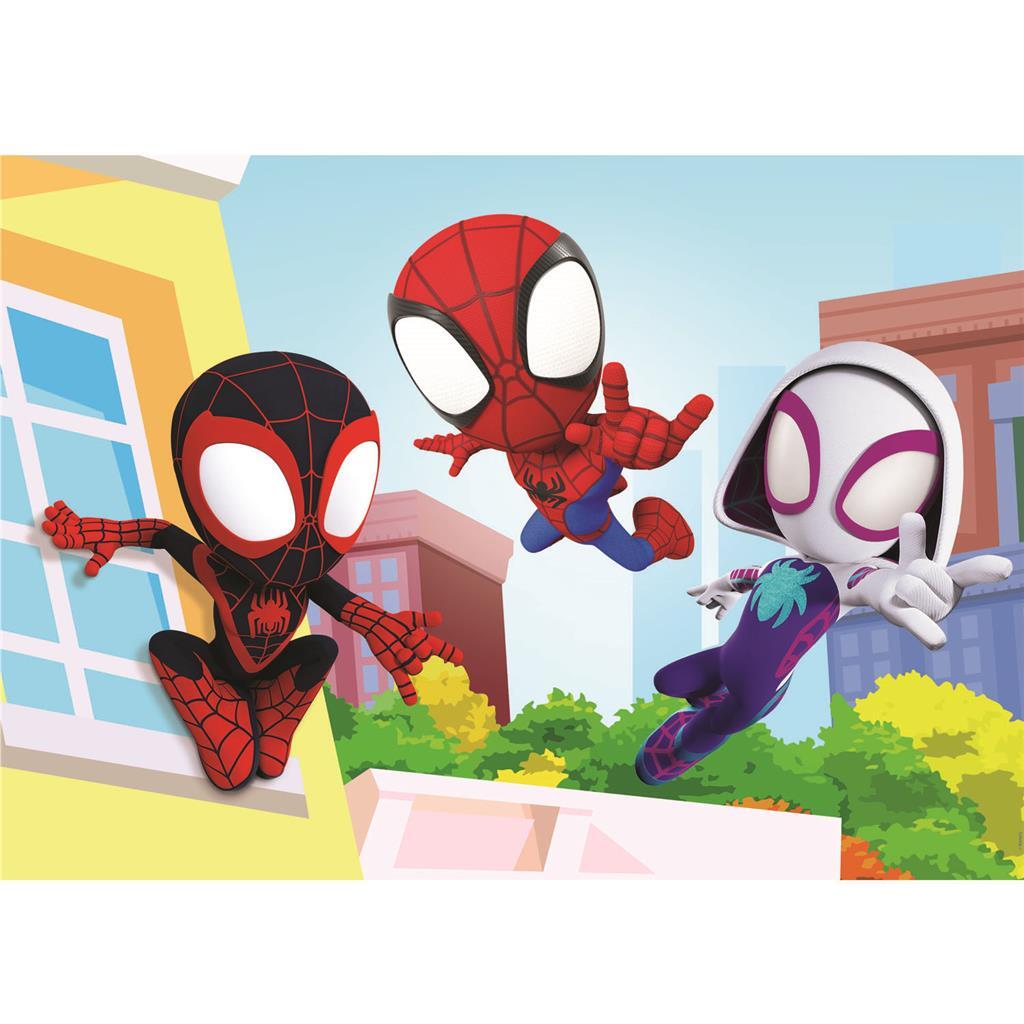 Clementoni SuperColor Puzzle Spidey et ses incroyables amis 2x20 pièces