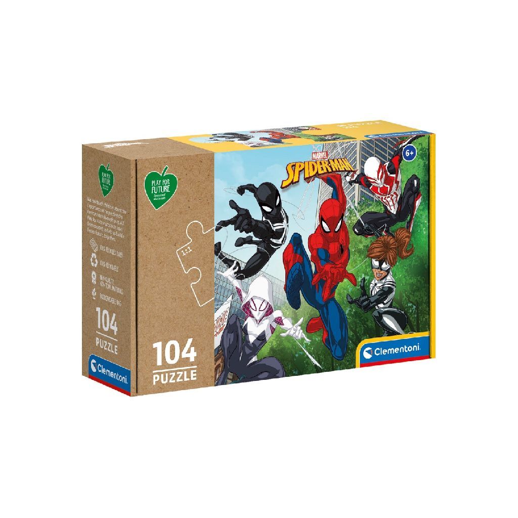 Clementoni Puzzle Spiderman 104 stykker