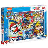 Clementoni Supercolor Puzzle Paw Patrol Strip 104 kusů