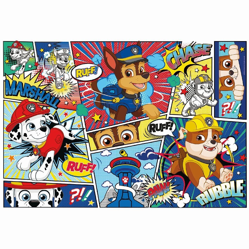 Clementoni Supercolor Puzzle Paw Patrol Strip 104 piezas