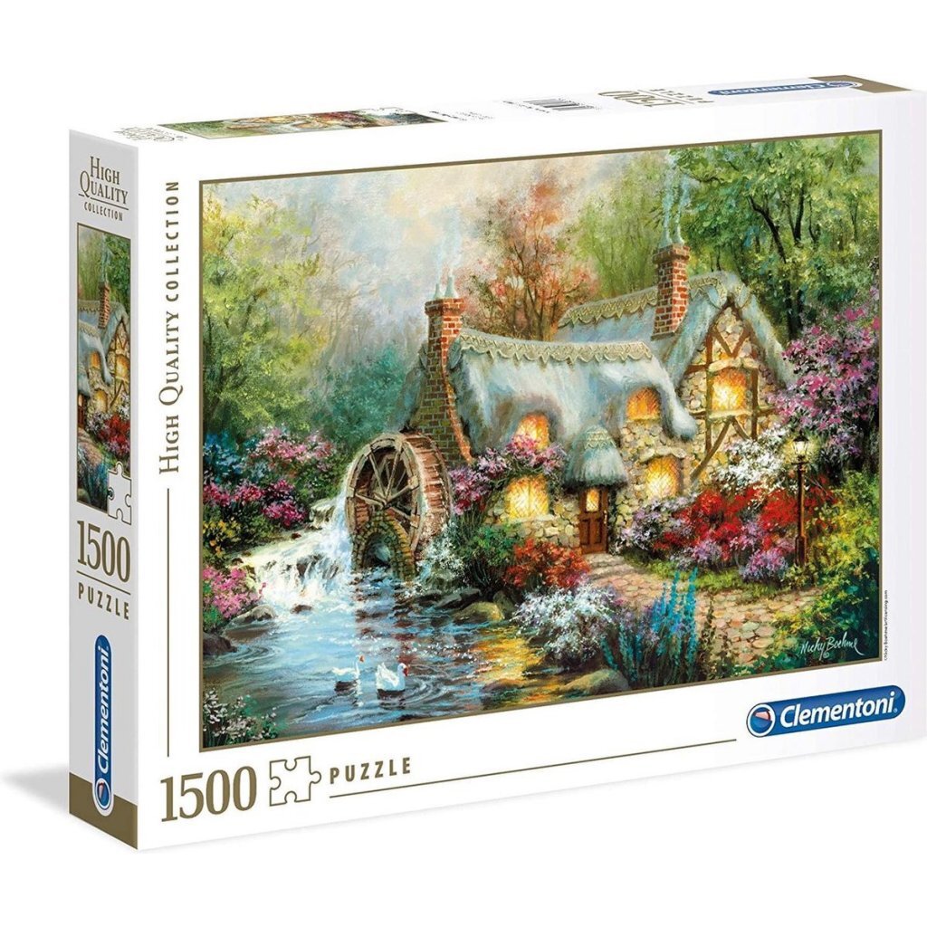 Clementoni high quality collection puzzel country retreat 1500 stukjes