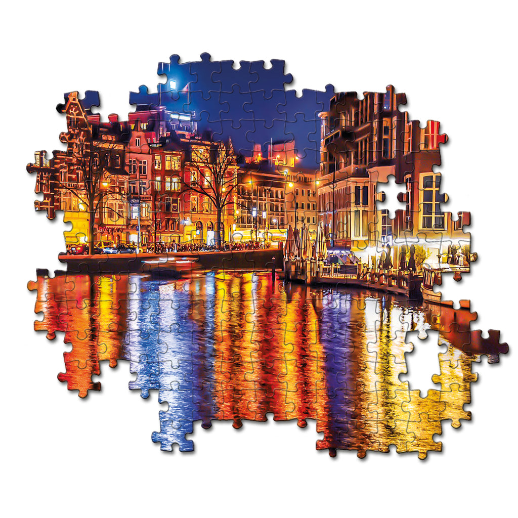 Clementoni Puzzle Amsterdam, 500e.