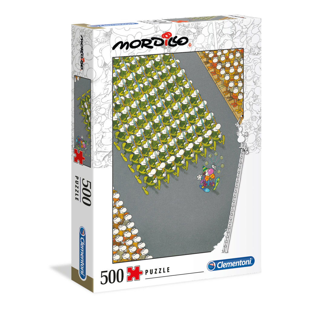 Clementoni Mordillo Puzzle Las 500 piezas de marzo