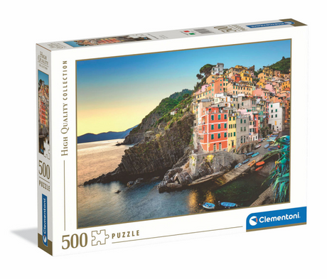 Clementoni Puzzle Küste von Riomaggiore, 500 Teile.