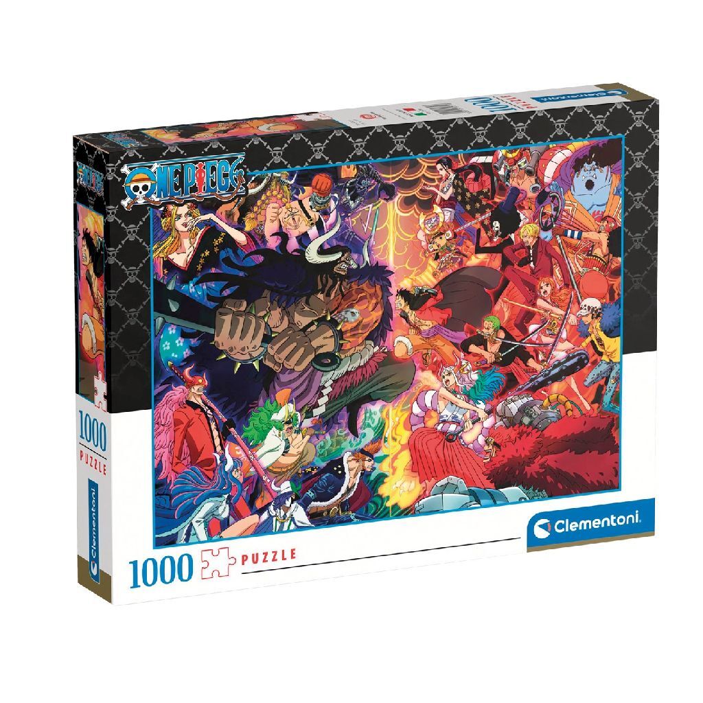 Clementoni Puzzle One Piece Luffy proti Kaido 1000 kosov