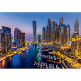 Clementoni hochwertiges Sammelpuzzle + Poster Dubai 1000 Teile