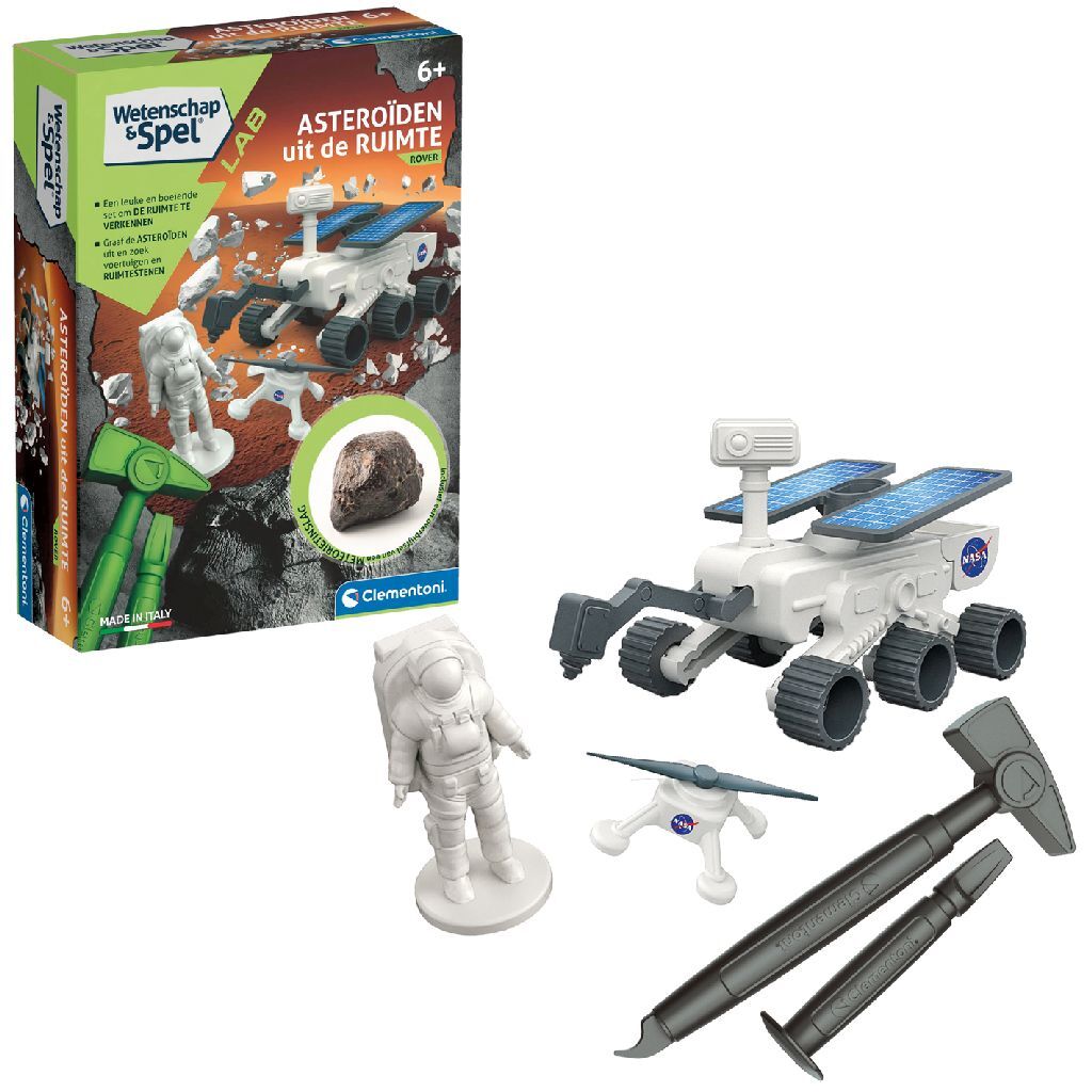 Clementoni Wissenschafts- und Spiel-Asteroiden-Kit der NASA