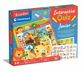 Clementoni interaktives Quiz Junior 4-6 Jahre