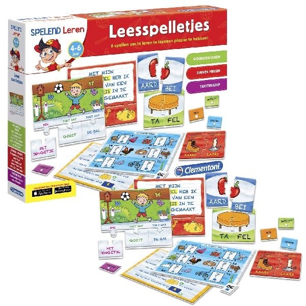 Clementoni spielt Lernspiele