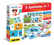 Clementoni spielerisch lernen – 8 Spiele in 1 – Lernspielzeug – Kleinkindspielzeug – 3–5 Jahre