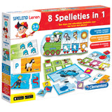 Clementoni joue à l'apprentissage 8 jeux en 1