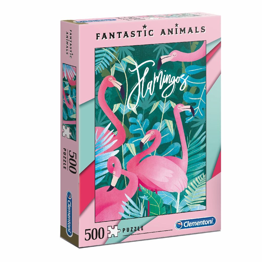 Clementoni Fantastische Tiere Puzzle 500 Stücke