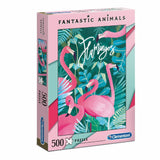 Clementoni Fantastic Animals Puzzle 500 pieces