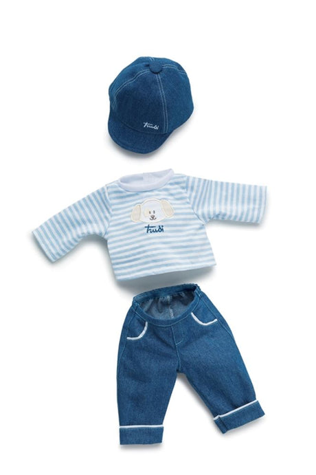 Trudi-Kleidung 36 cm. Jeans-Set