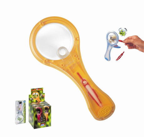 Navir Mega-Objektiv + Pinzette, Lupe. 6+