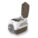 Bama Haustiertransportbox 59x38x37 cm taupeweiß