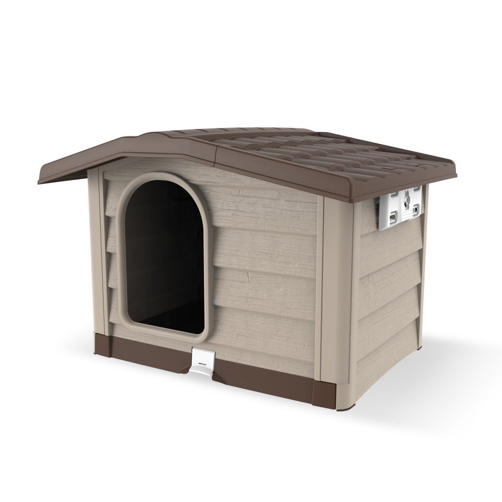 Bama Pet Cuccia Hundehütte 89x75x62 cm beige taupe