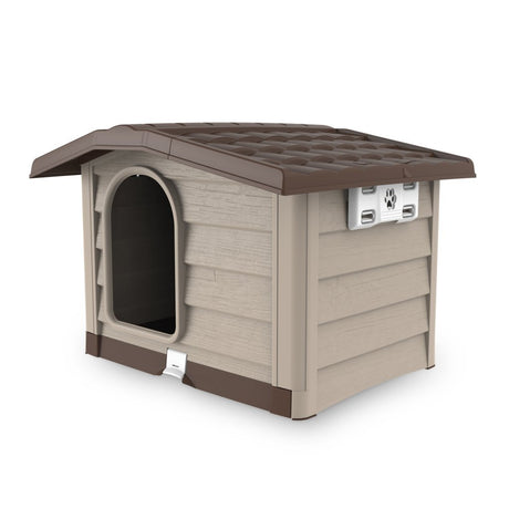 Bama Pet Cuccia Hundehütte 89x75x62 cm beige taupe