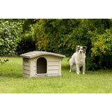 Bama Pet Cuccia Hundehütte 89x75x62 cm beige taupe