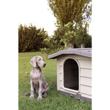 Bama Pet Cuccia Hundehütte 110x94x77 cm beige taupe