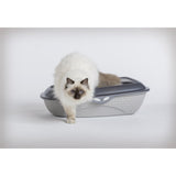 Bama Pet Sabbia Katzentoilette 59,5 x 40,3 x 17,9 cm grau