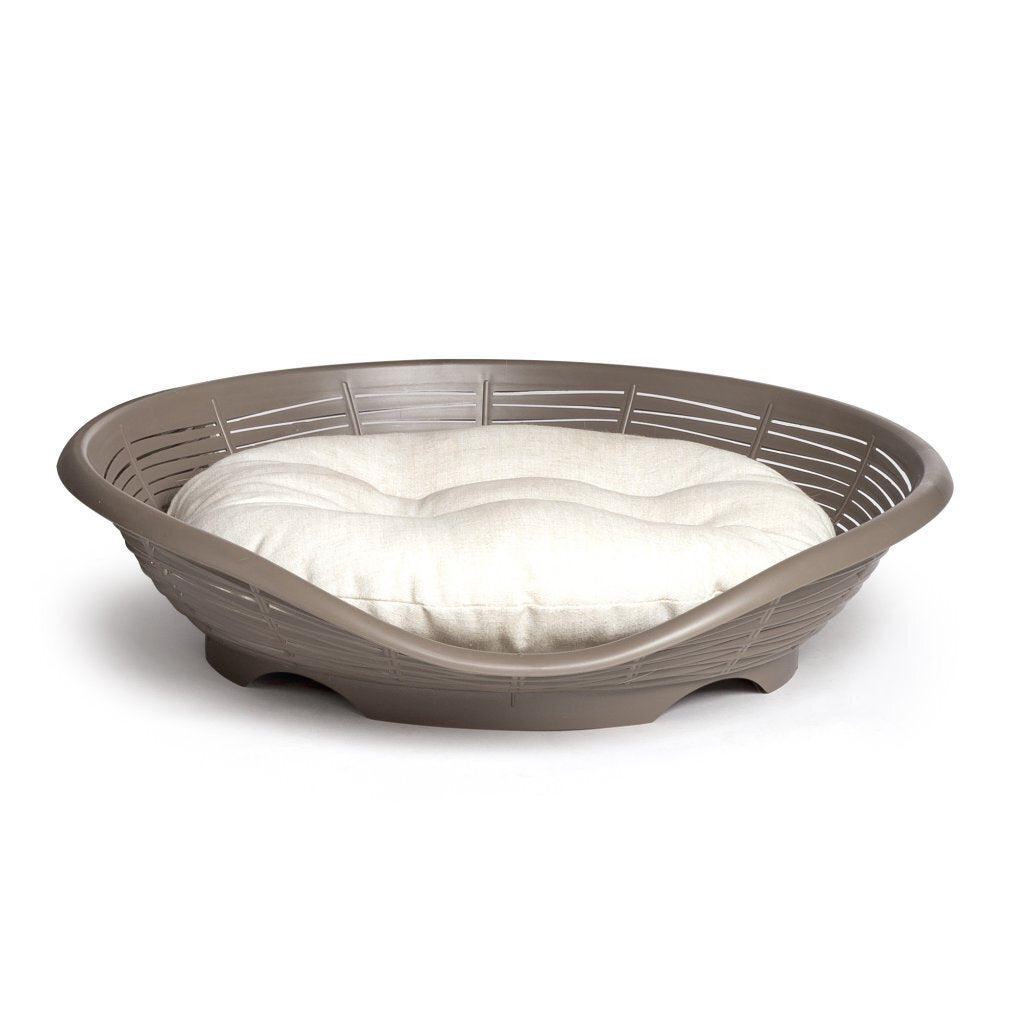 Bama Pet Pasha Korb 48x46x11 cm Taupe