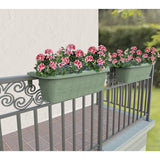 Bama Fioriera Blumenbalkonkasten 60x20x18,5 cm salbeigrün
