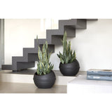 Bama Sfera Blumentopf 23l 40,5x32 cm anthrazit