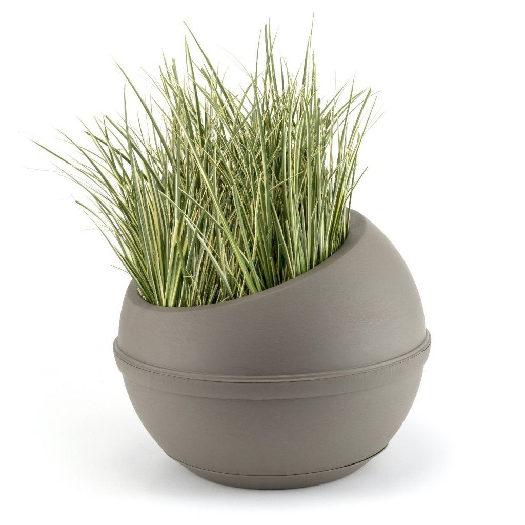 Bama Sfera Blumentopf 23l 40,5x32 cm taupe
