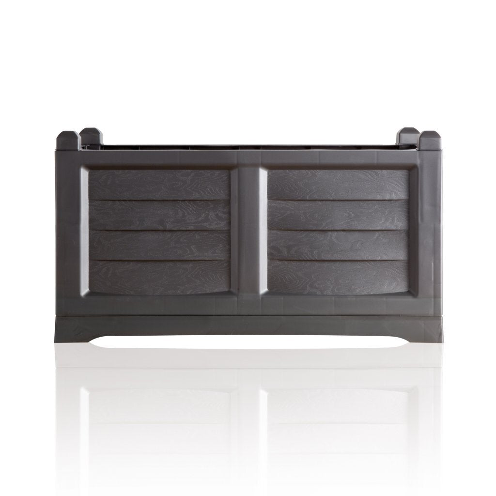 Bama Kit Arredo Pflanzgefäß 80x42,5x42 cm Anthrazit