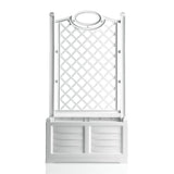 Bama fioriera separe Blumenkasten 80x42,5x150 cm weiß