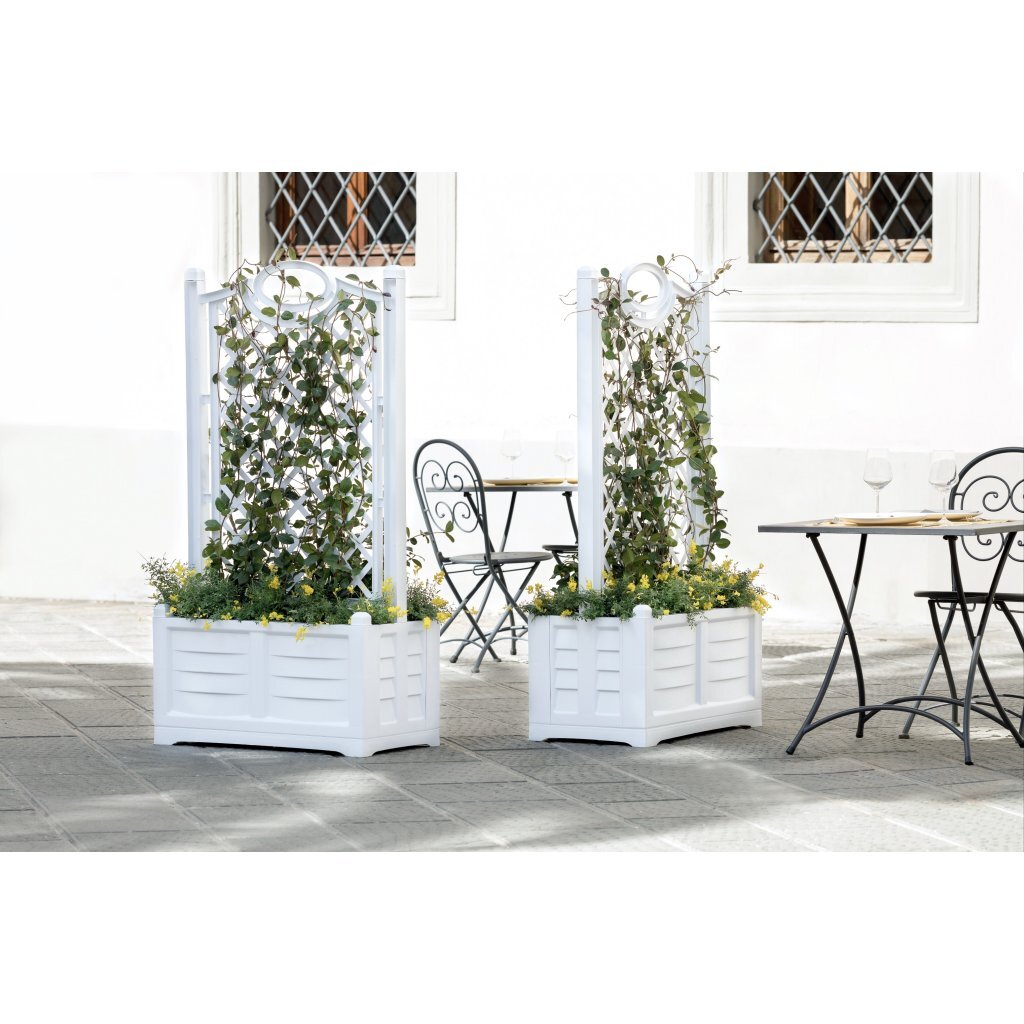 Bama fioriera separe Blumenkasten 80x42,5x150 cm weiß