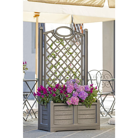 Bama fioriera separe Blumenkasten 80x42,5x150 cm grau