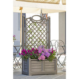 Bama fioriera separe Blumenkasten 80x42,5x150 cm grau