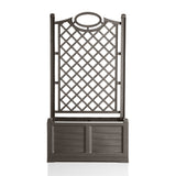 Bama fioriera separater Blumenkasten 80x42,5x150 cm taupe