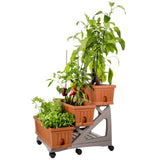 Bama orto di kit Pflanzgefäße 80x74x73 cm Terrakotta