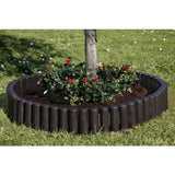 Bama Garden Modular Edge Holzimitat 38,5x15 cm 6 Stück braun
