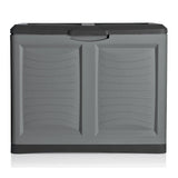 Bama mettitutto Behälter 200l 78x45x64 cm grau anthrazit