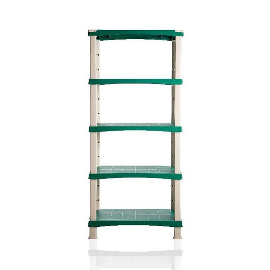 Bama Futuro Aufbewahrungssystem 5 Regale 80x40x174 cm grün