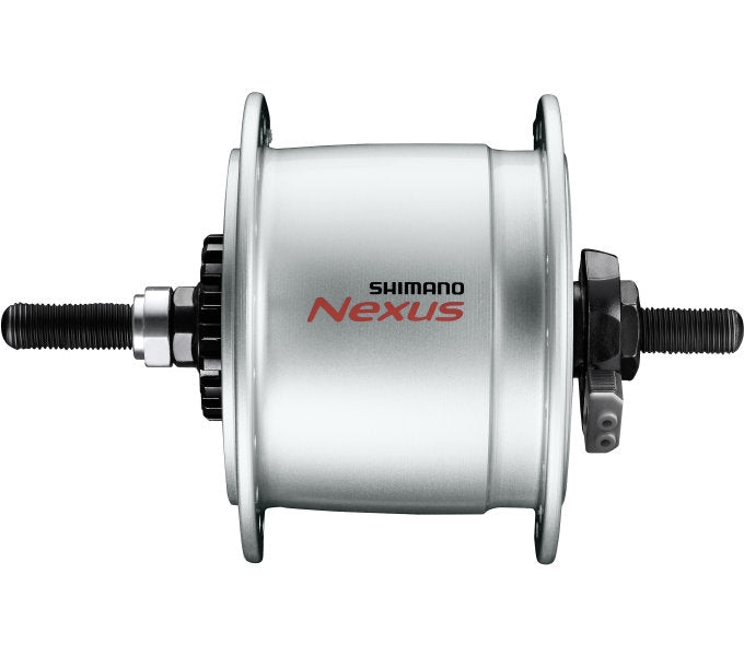 Shimano Naafdynamo Nexus DH-C6000-3R 3 Watt 36 huller Rullebremser Sølv