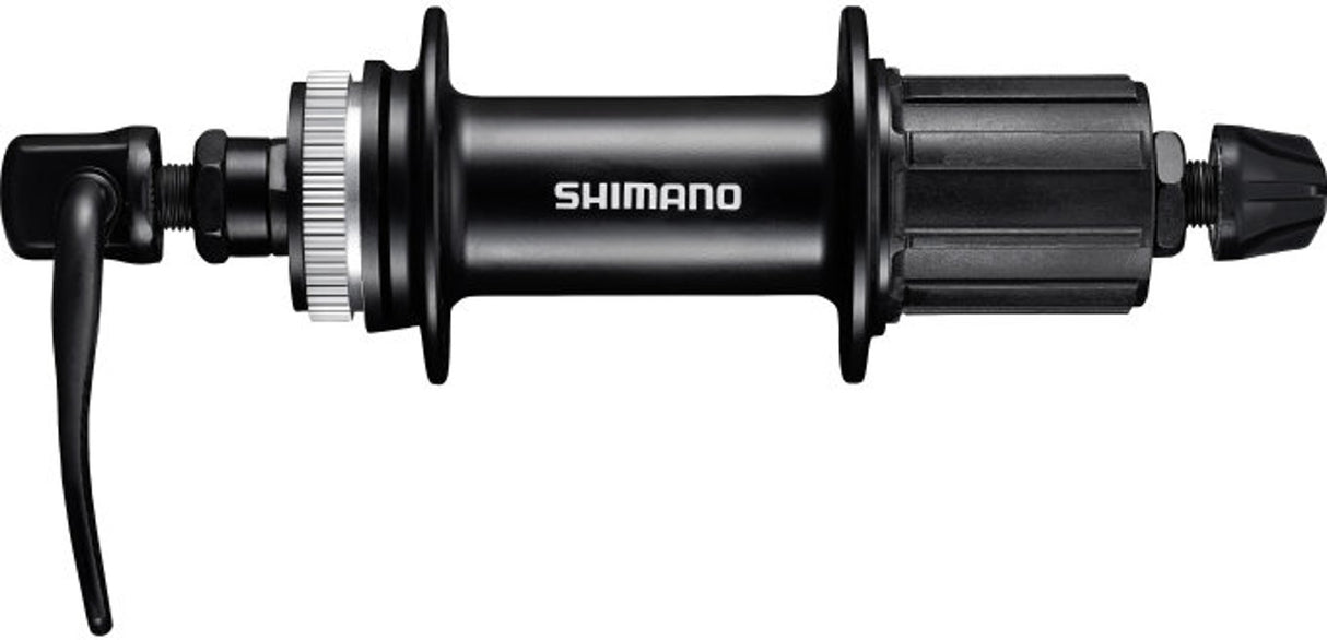 Shimano después del concentrador 8 9 10 velocidades FH-MT200-B 36 HOJOS Centre Bloqueo Disco de freno Montaje Negro