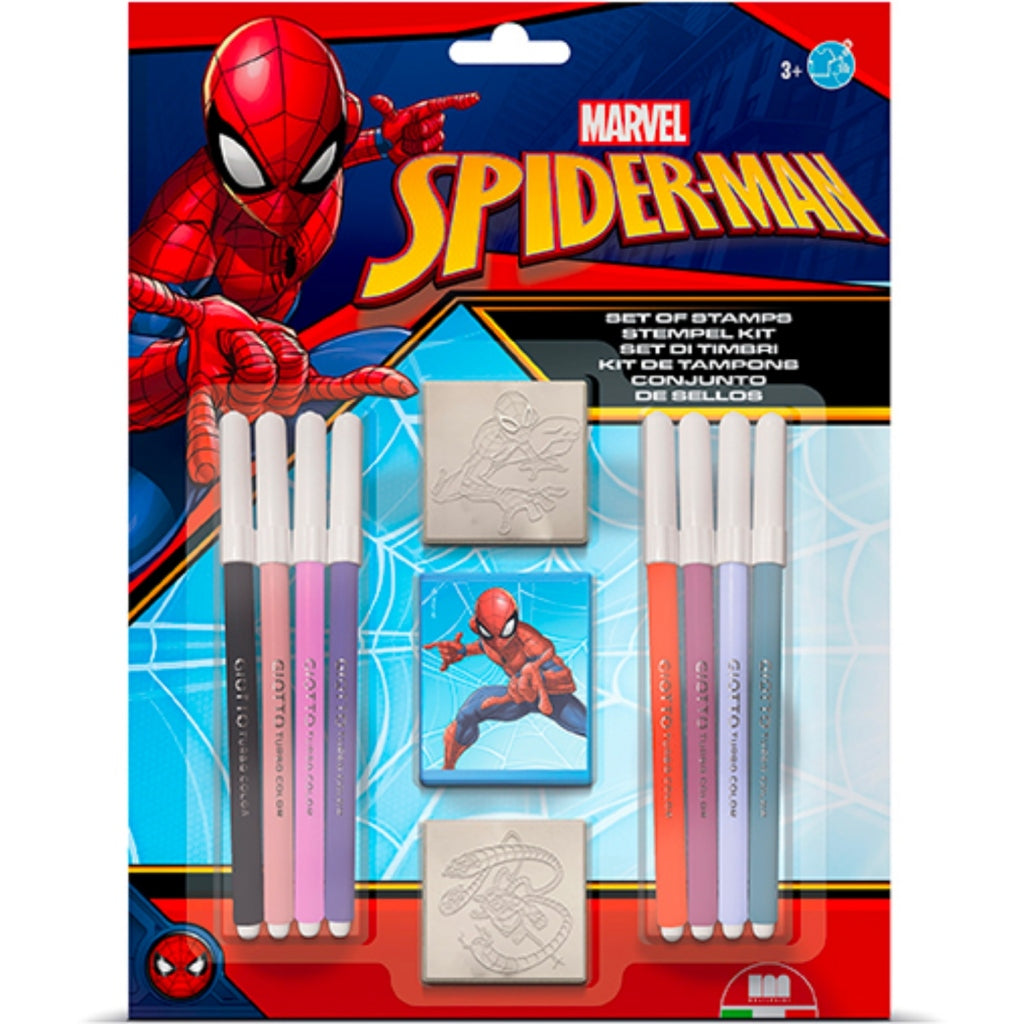 Spiderman Stamp Set 11 pièces